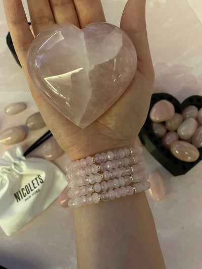 The Enchanting Meaning of Rose Quartz Crystal and Why You Should Wear a Rose Quartz Bracelet